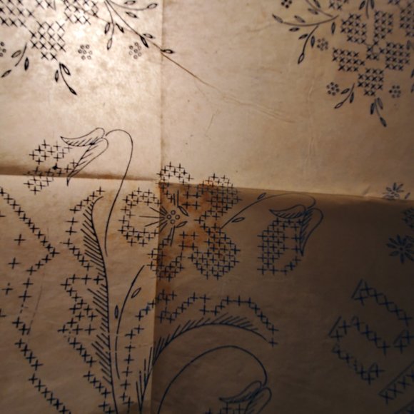 950s Vogart Uncut #230 Vintage Embroidery Motif - Picture 7 of 7